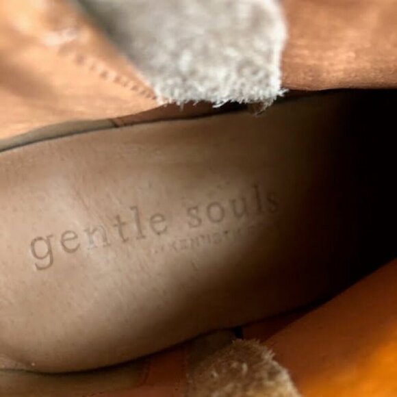 New KENNETH COLE Gentle Souls Ella Leopard Booties Calf Hair 7.5 MSRP $200 - Picture 7 of 9